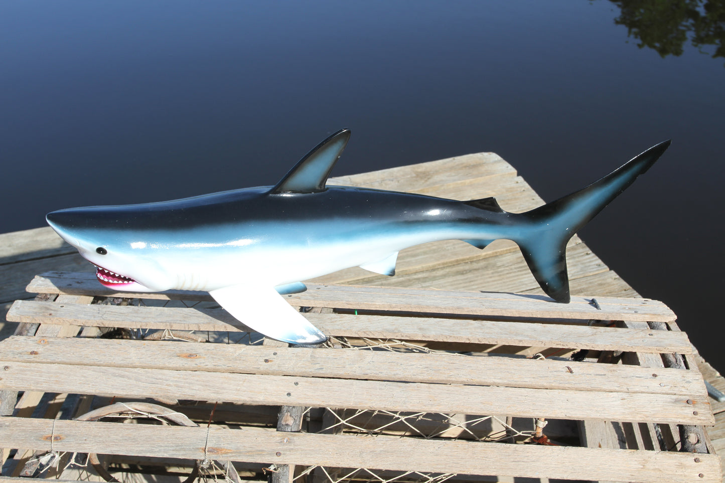 1- 28" MONSTER GREAT WHITE SHARK WALL MOUNT REPLICA,All Occasion Gifts,Outdoor Kitchen Wall Decor,