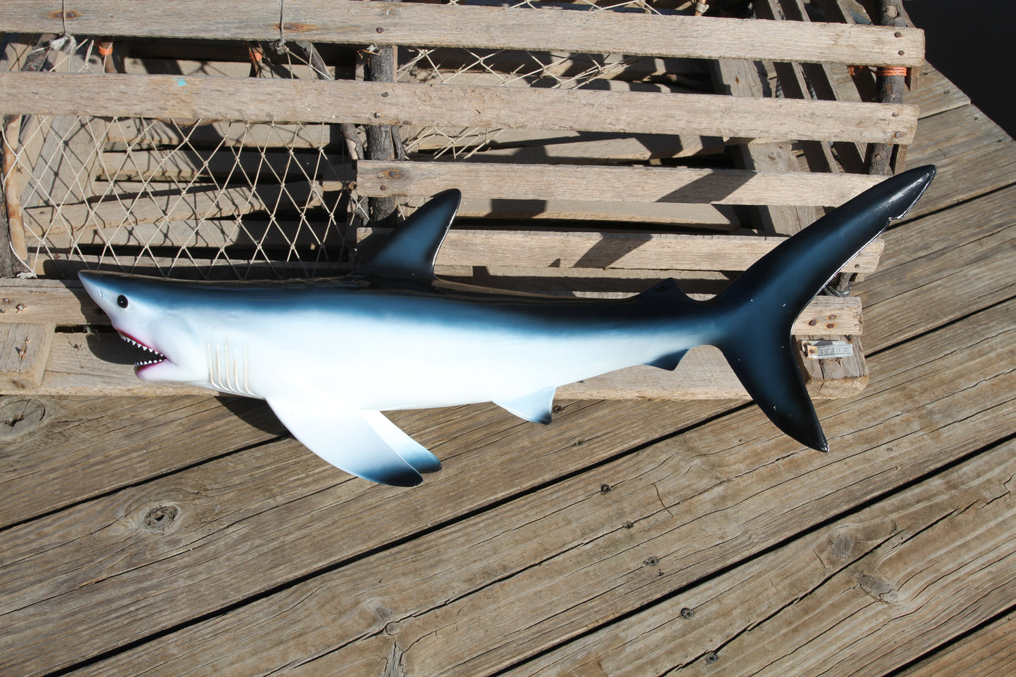 1- 28" MONSTER GREAT WHITE SHARK WALL MOUNT REPLICA,All Occasion Gifts,Outdoor Kitchen Wall Decor,