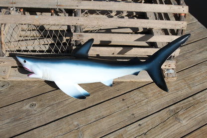 1- 28" MONSTER GREAT WHITE SHARK WALL MOUNT REPLICA,All Occasion Gifts,Outdoor Kitchen Wall Decor,