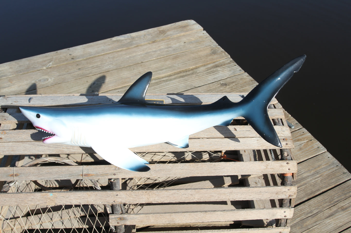 1- 28" MONSTER GREAT WHITE SHARK WALL MOUNT REPLICA,All Occasion Gifts,Outdoor Kitchen Wall Decor,