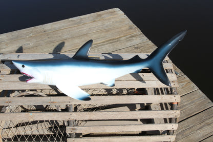 1-MEGA REALISTIC 28" GREAT WHITE SHARK,Seafood Reasaurant Decor, All Occasion Gifts,Coastal Home Decor, SH-01