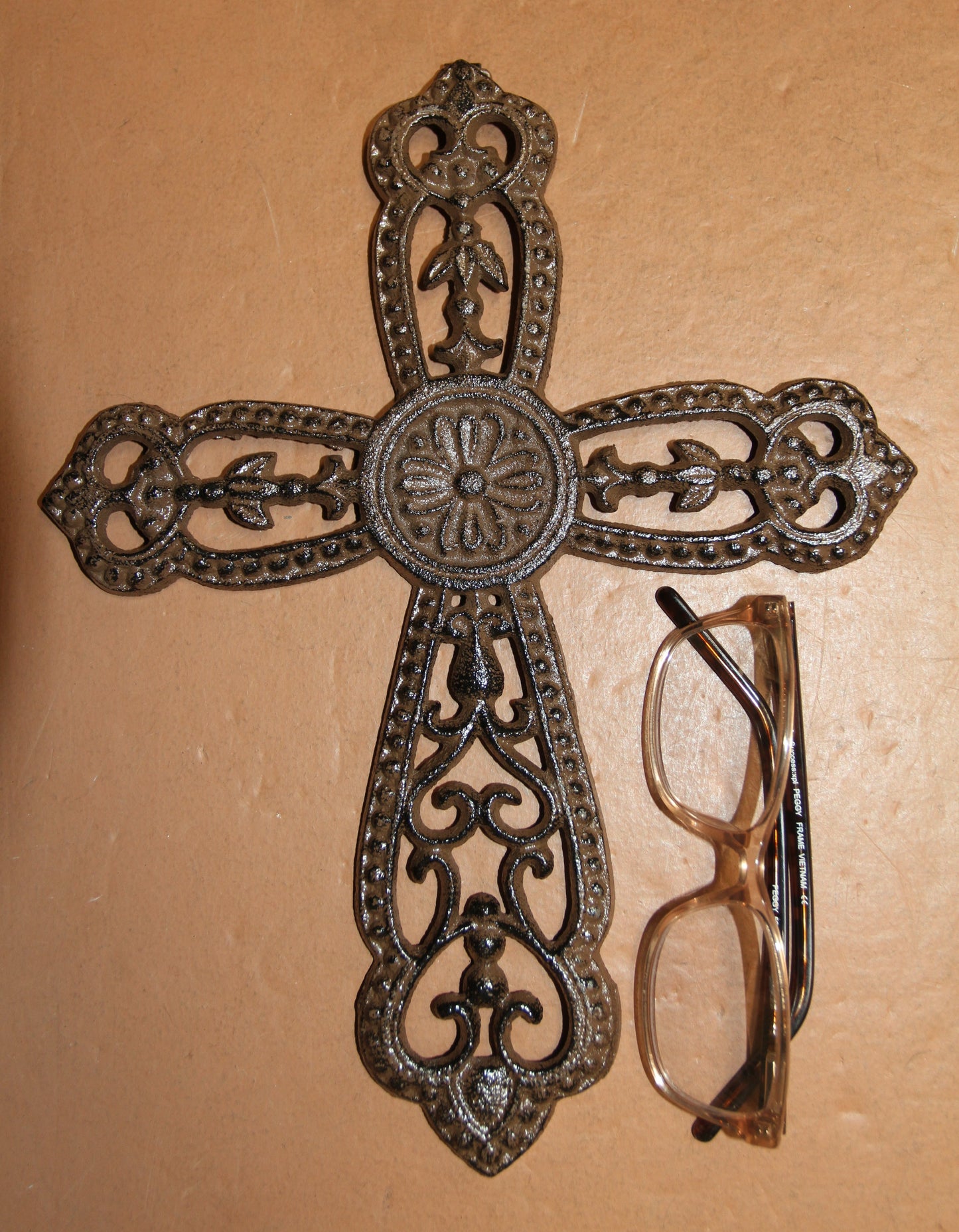 5pc SAN VITO CROSS Collection,Metal,Wall Hanging,Home Accents,Religious Decor,Gifts