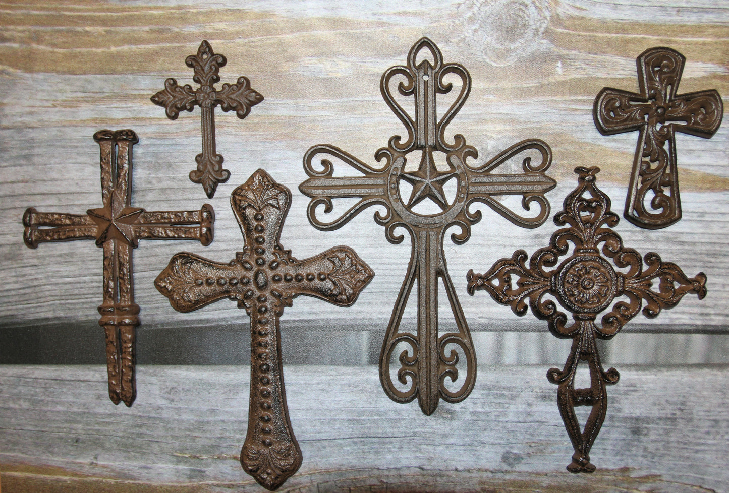 5pc VALENCIA CROSS COLLECTION,All Occasion Gifts,Church Decor,Religious Accents,Wall Hanging