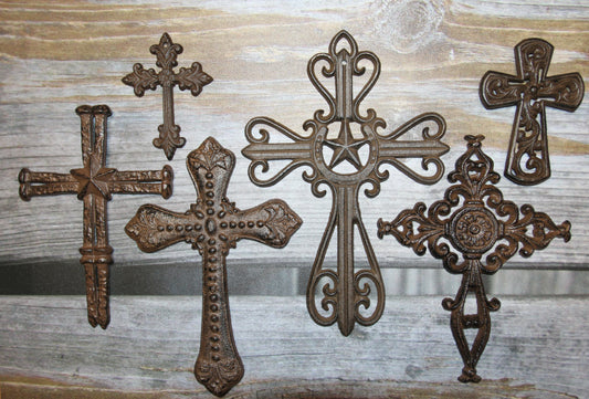 5pc VALENCIA CROSS COLLECTION,All Occasion Gifts,Church Decor,Religious Accents,Wall Hanging