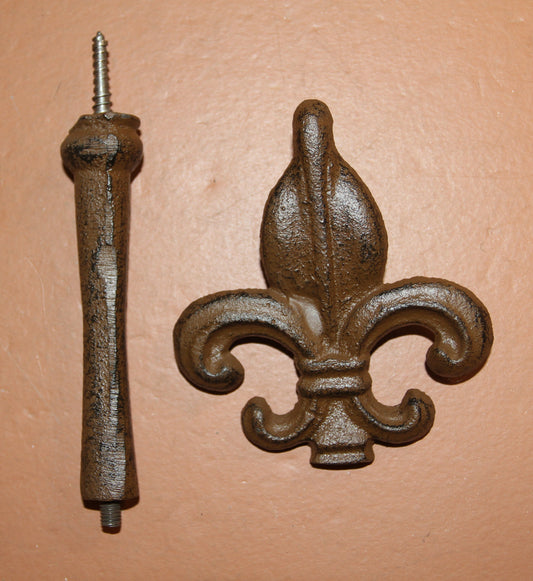 2-French Country FLEUR DE LIS New Orleans Style Curtain Tie Backs,Drape Hold Backs,Gifts,F015
