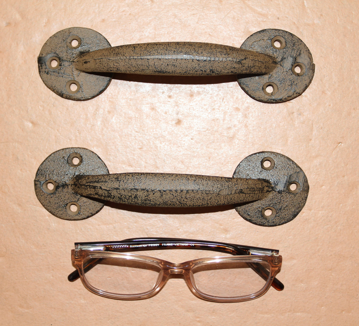 2-Country Style HANDLES, Drawer  Pulls, Heavy Duty, Garden Gate Pulls, Gifts, HW-50
