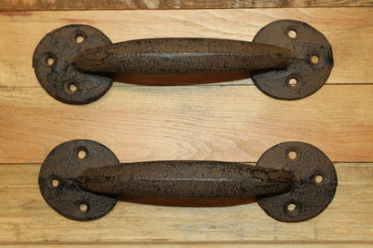 2-Country Style HANDLES, Drawer  Pulls, Heavy Duty, Garden Gate Pulls, Gifts, HW-50