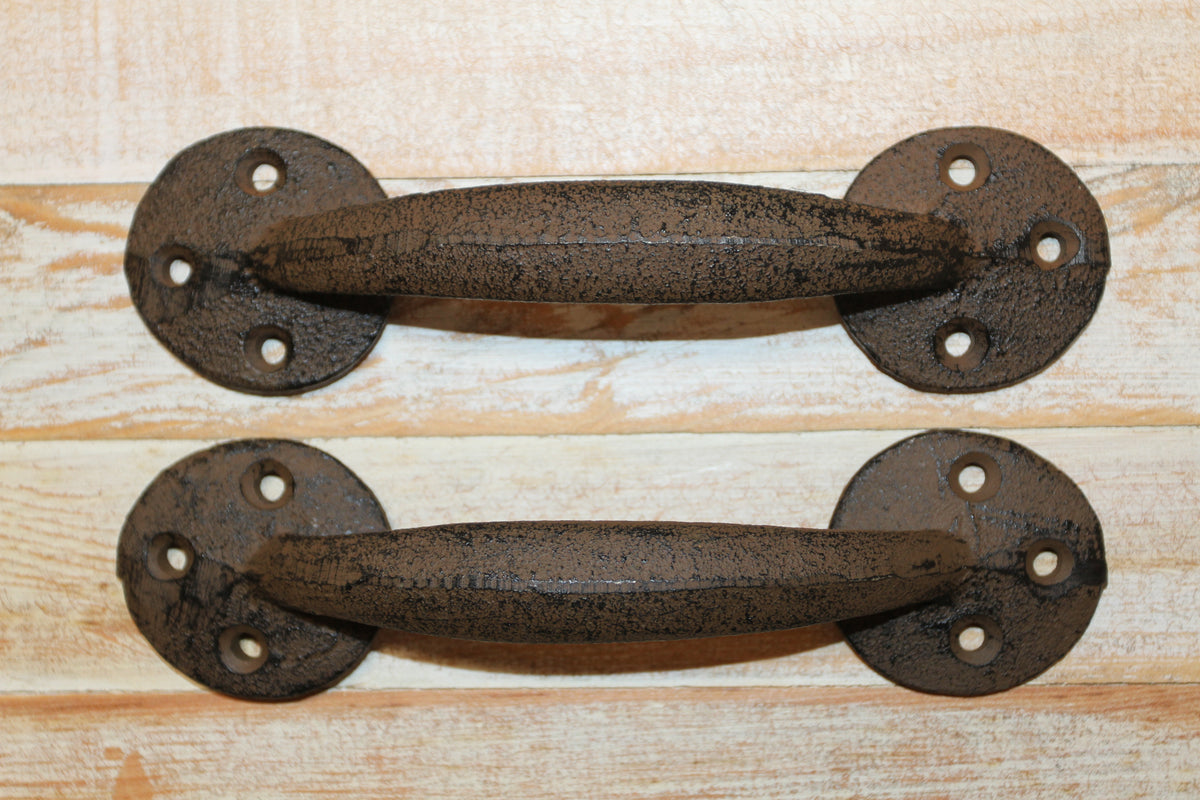 2-Country Style HANDLES, Drawer  Pulls, Heavy Duty, Garden Gate Pulls, Gifts, HW-50