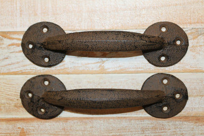 2-Country Style HANDLES, Drawer  Pulls, Heavy Duty, Garden Gate Pulls, Gifts, HW-50