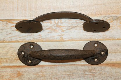 2-Country Style HANDLES, Drawer  Pulls, Heavy Duty, Garden Gate Pulls, Gifts, HW-50