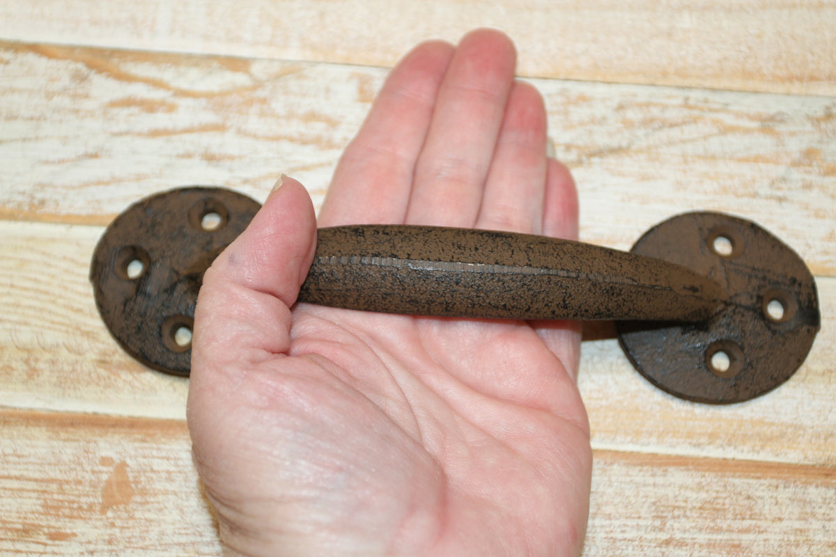 2-Country Style HANDLES, Drawer  Pulls, Heavy Duty, Garden Gate Pulls, Gifts, HW-50