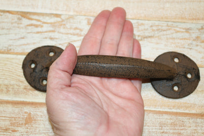 2-Country Style HANDLES, Drawer  Pulls, Heavy Duty, Garden Gate Pulls, Gifts, HW-50