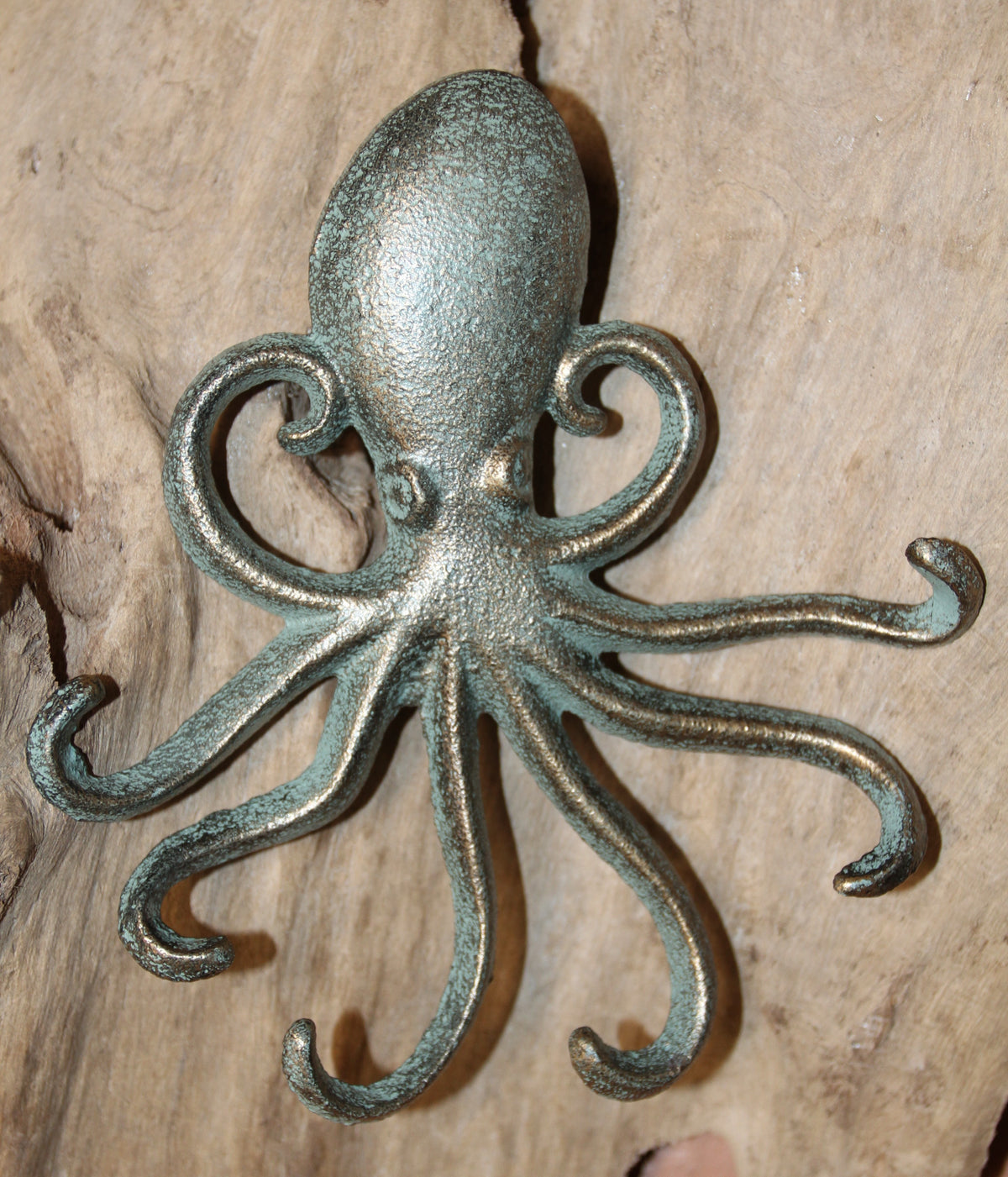 1-OCTOPUS WALL HOOK,Beach Decor,Nautical Accents,Coastal Style,Gifts,N-35