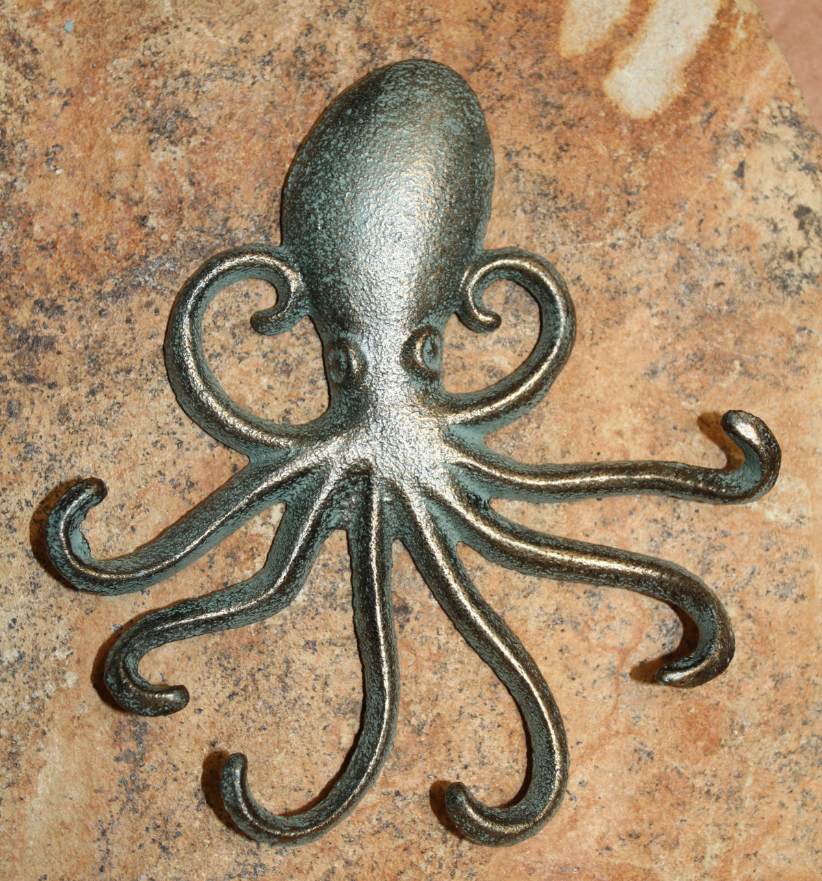 1-OCTOPUS WALL HOOK,Beach Decor,Nautical Accents,Coastal Style,Gifts,N-35