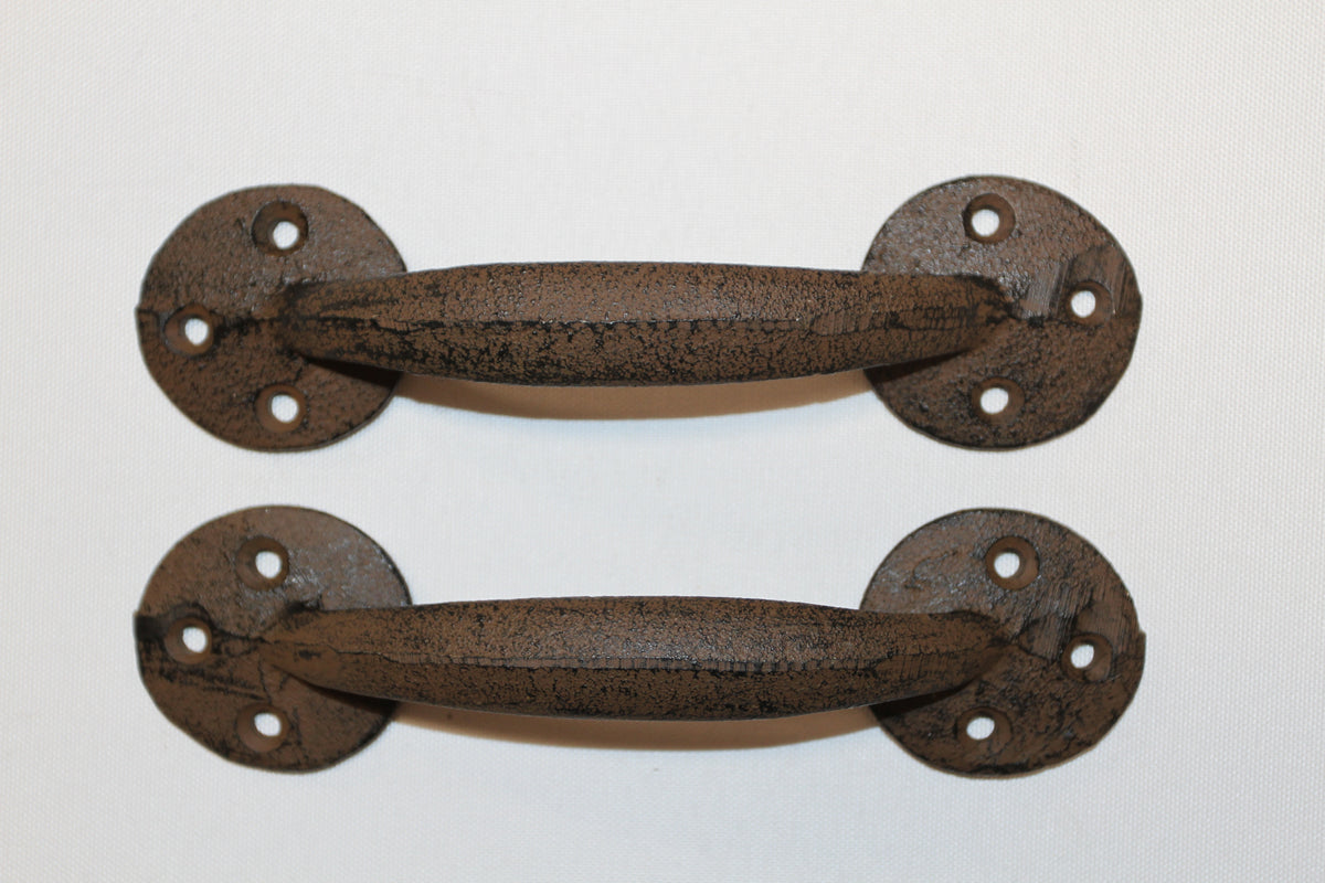 2-Country Style HANDLES, Drawer  Pulls, Heavy Duty, Garden Gate Pulls, Gifts, HW-50