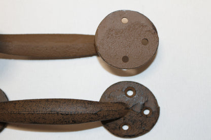 2-Country Style HANDLES, Drawer  Pulls, Heavy Duty, Garden Gate Pulls, Gifts, HW-50