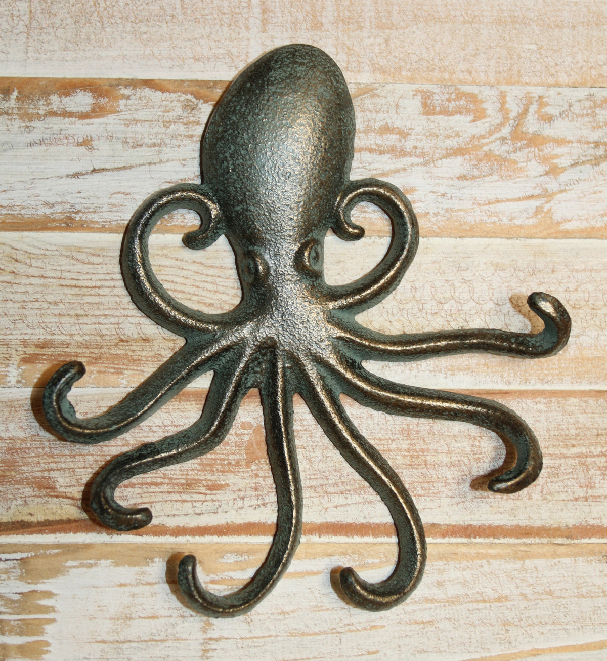 1-OCTOPUS WALL HOOK,Beach Decor,Nautical Accents,Coastal Style,Gifts,N-35