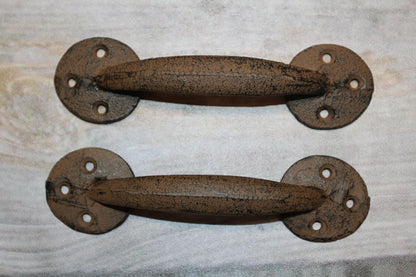 2-Country Style HANDLES, Drawer  Pulls, Heavy Duty, Garden Gate Pulls, Gifts, HW-50