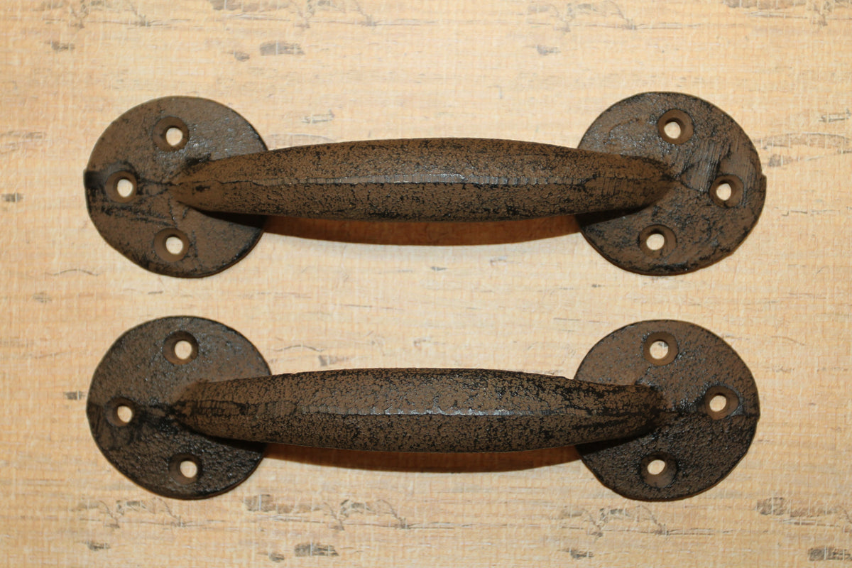 2-Country Style HANDLES, Drawer  Pulls, Heavy Duty, Garden Gate Pulls, Gifts, HW-50
