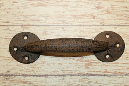 2-Country Style HANDLES, Drawer  Pulls, Heavy Duty, Garden Gate Pulls, Gifts, HW-50