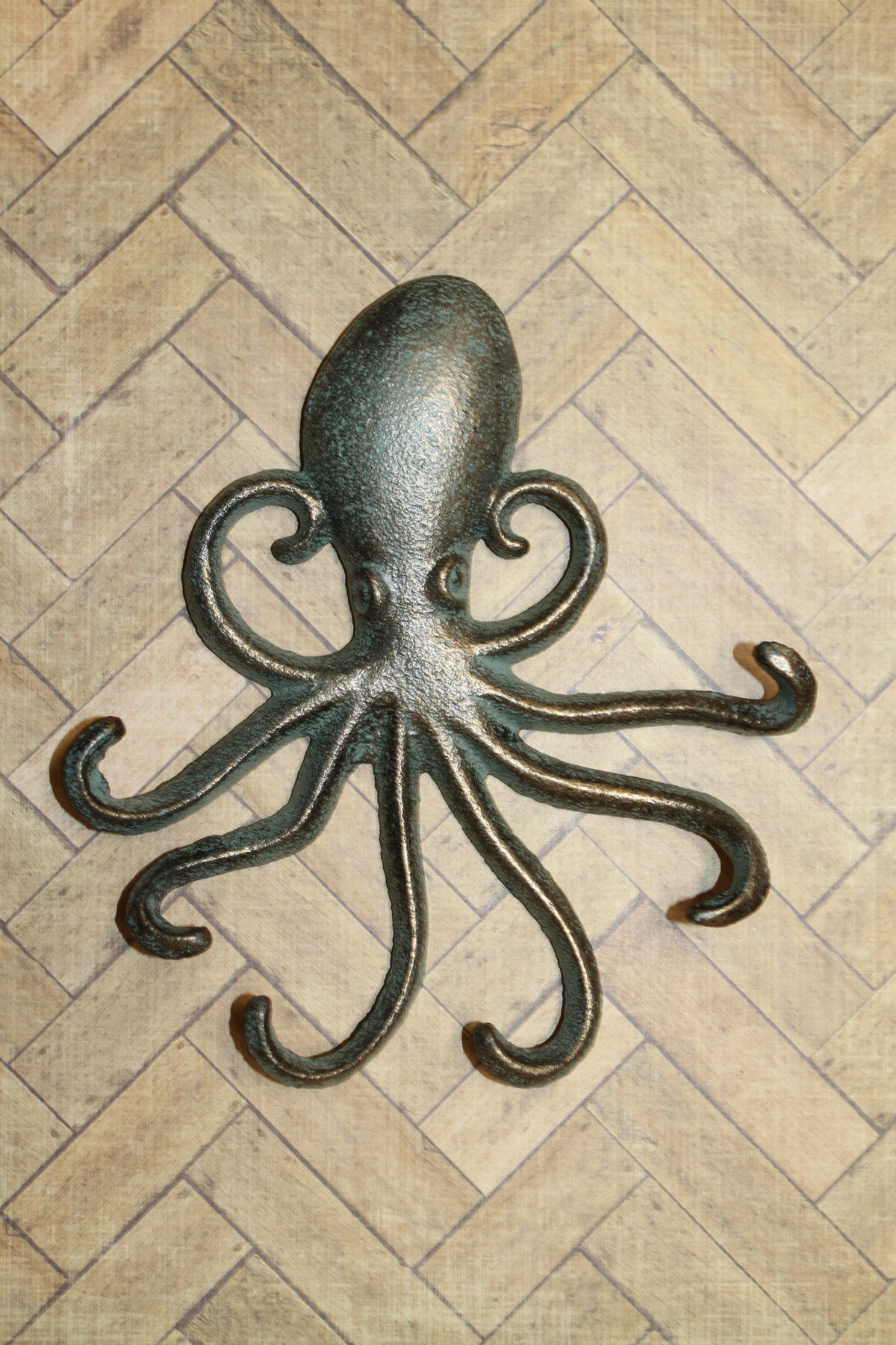 1-OCTOPUS WALL HOOK,Beach Decor,Nautical Accents,Coastal Style,Gifts,N-35