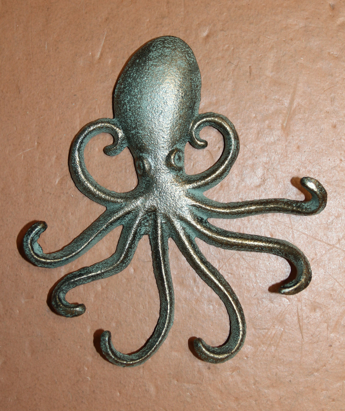1-OCTOPUS WALL HOOK,Beach Decor,Nautical Accents,Coastal Style,Gifts,N-35
