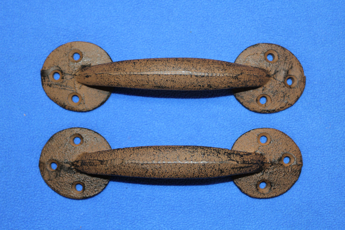 2-Country Style HANDLES, Drawer  Pulls, Heavy Duty, Garden Gate Pulls, Gifts, HW-50