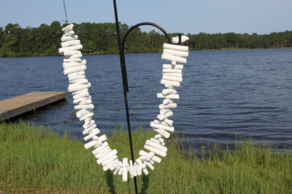 WHITEWASHED GARLAND, Driftwood, Beach Home Decor, Coastal Decor, Christmas Decor, Wedding Decor, G-05