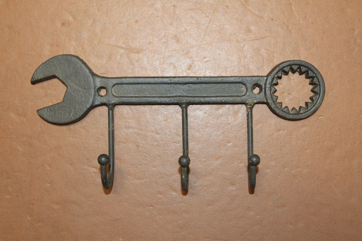 1-WRENCH Wall HooK,Shop Accents, Hanging Storage And Organization,Country Decor,Gifts,H-35