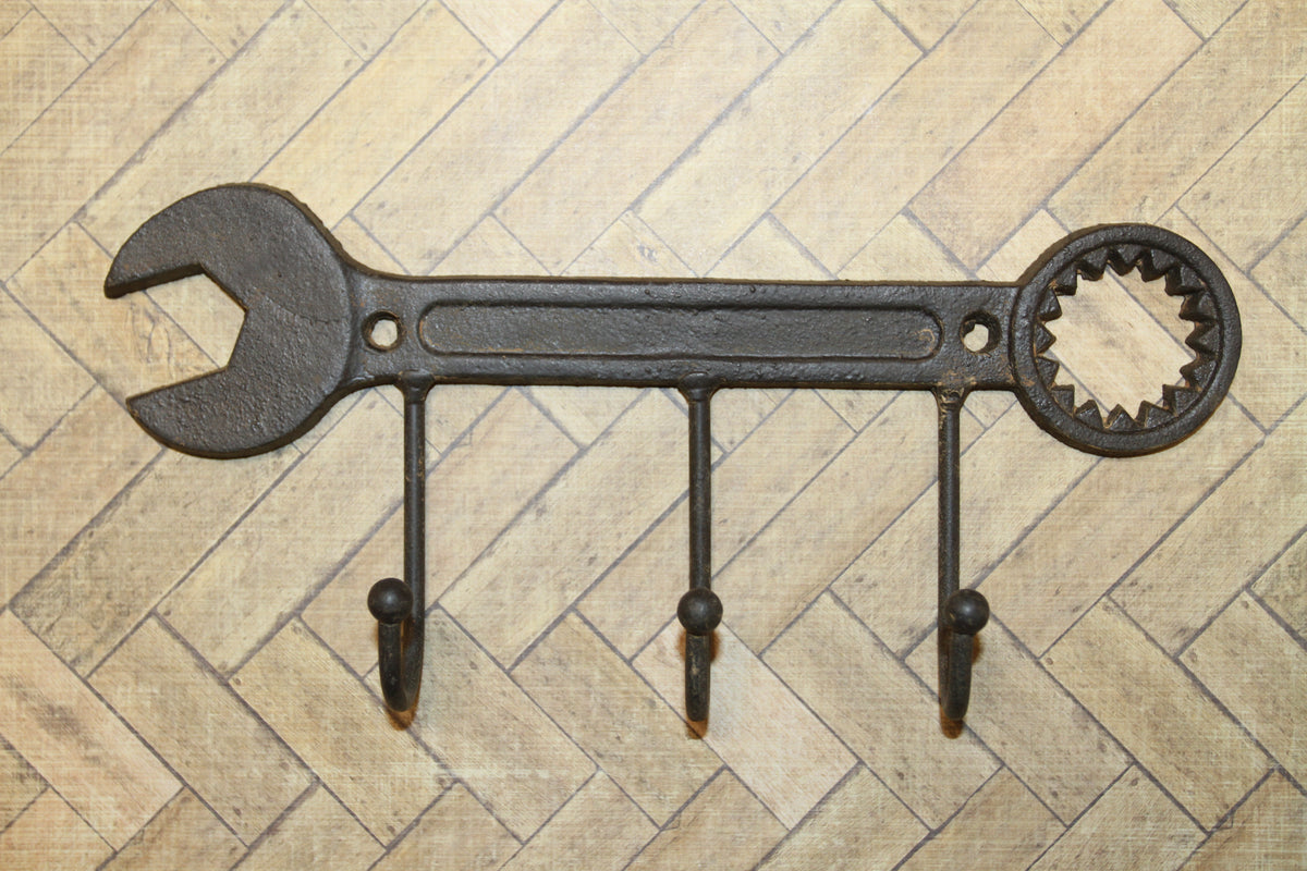 1-WRENCH Wall HooK,Shop Accents, Hanging Storage And Organization,Country Decor,Gifts,H-35