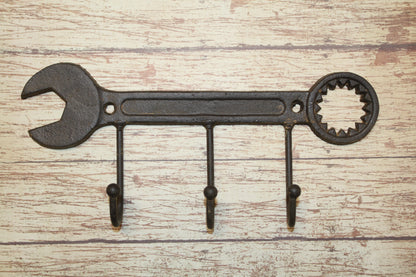 1-WRENCH Wall HooK,Shop Accents, Hanging Storage And Organization,Country Decor,Gifts,H-35