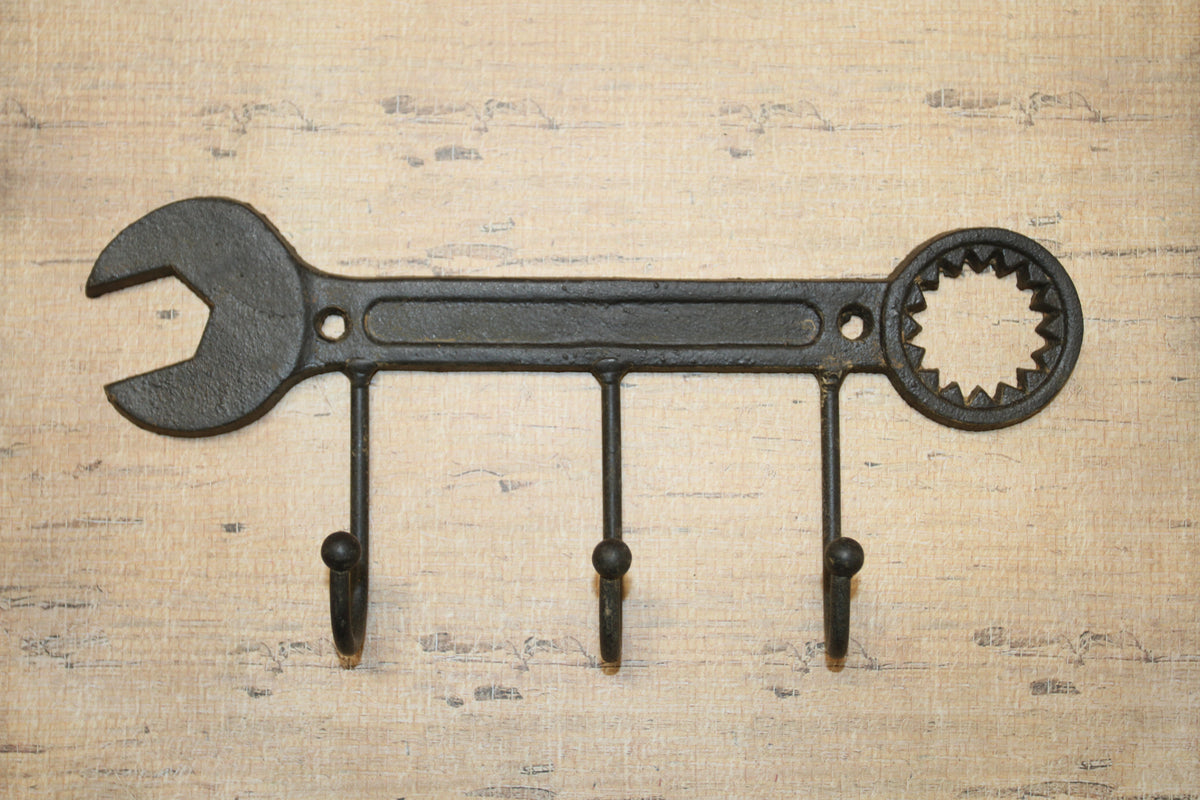 1-WRENCH Wall HooK,Shop Accents, Hanging Storage And Organization,Country Decor,Gifts,H-35