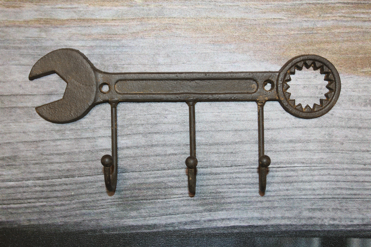1-WRENCH Wall HooK,Shop Accents, Hanging Storage And Organization,Country Decor,Gifts,H-35