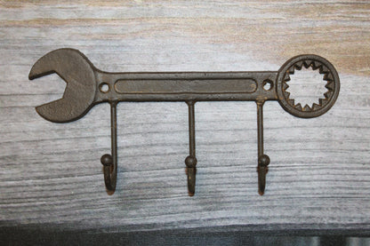 1-WRENCH Wall HooK,Shop Accents, Hanging Storage And Organization,Country Decor,Gifts,H-35