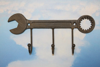 1-WRENCH Wall HooK,Shop Accents, Hanging Storage And Organization,Country Decor,Gifts,H-35