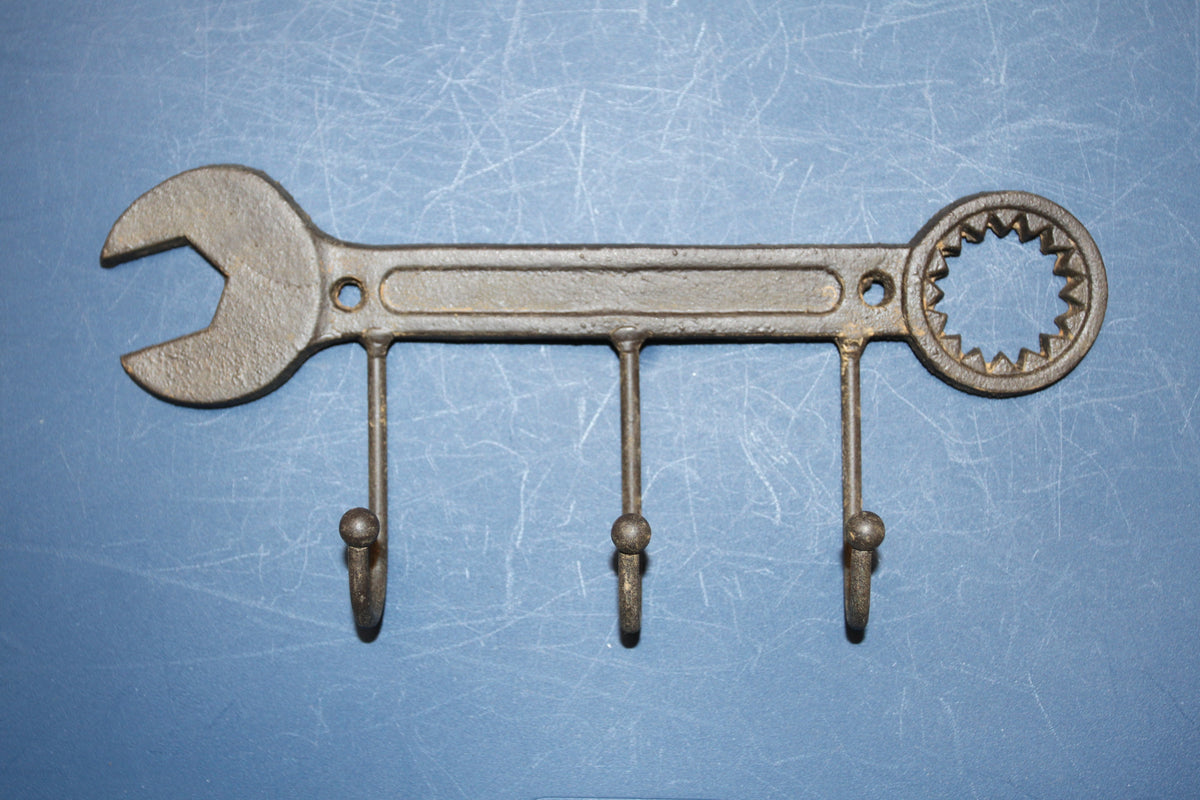 1-WRENCH Wall HooK,Shop Accents, Hanging Storage And Organization,Country Decor,Gifts,H-35
