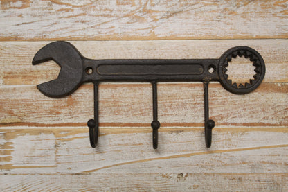 1-WRENCH Wall HooK,Shop Accents, Hanging Storage And Organization,Country Decor,Gifts,H-35