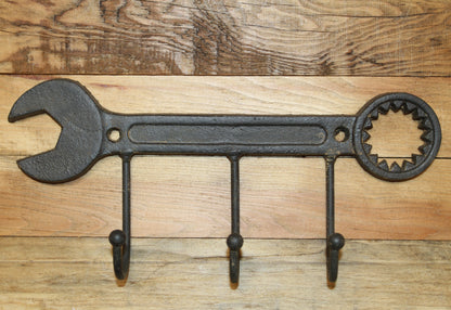 1-WRENCH Wall HooK,Shop Accents, Hanging Storage And Organization,Country Decor,Gifts,H-35