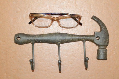 3 Triple Wall Hooks,Tools,Work Shop OrganizationWork Shop Decor,Country Accents,Fathers Day Gifts,H-35,3638