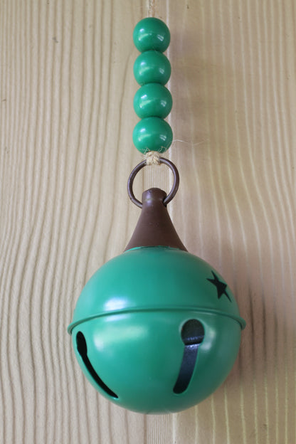 1-GREEN BELL,These Bells DO JINGLE, Christmas Decorations,All Occasion Gifts,Porch Decor, GSFR