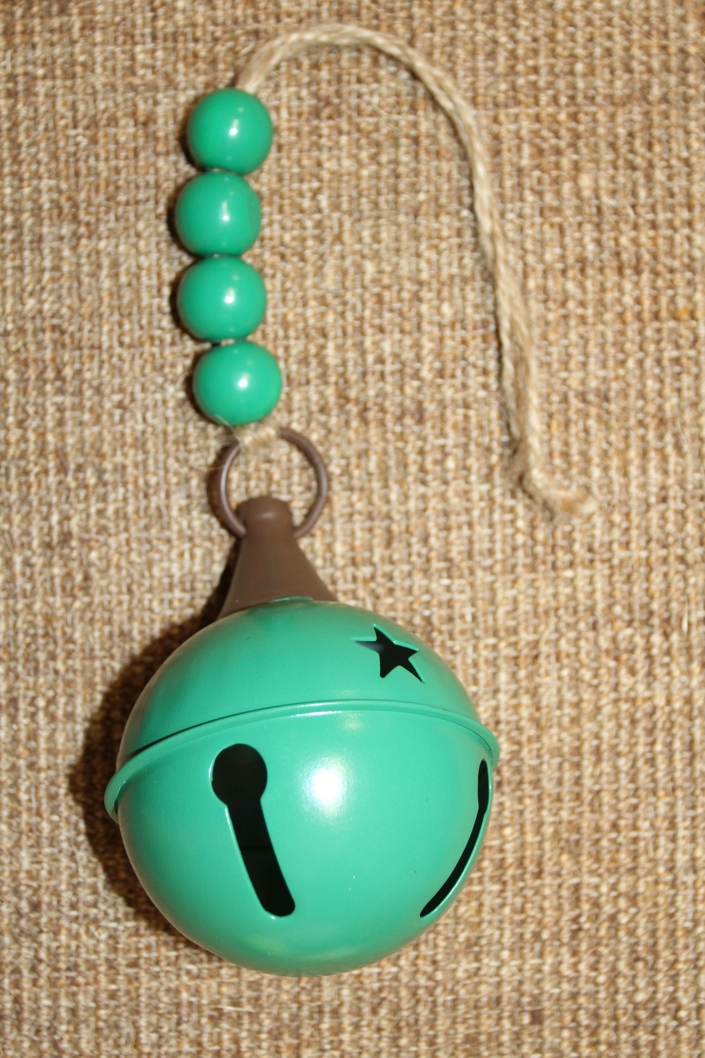 1-GREEN BELL,These Bells DO JINGLE, Christmas Decorations,All Occasion Gifts,Porch Decor, GSFR