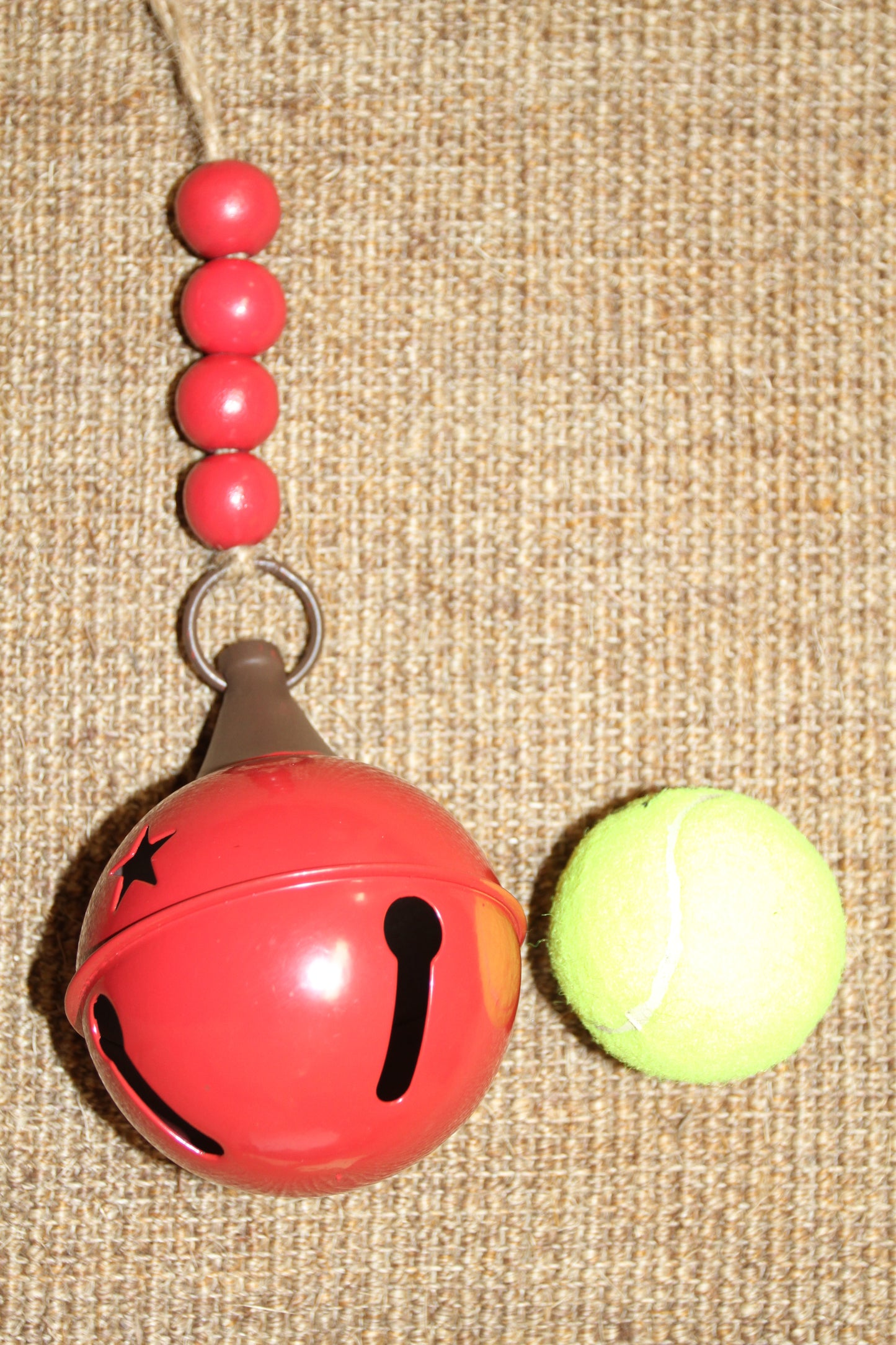 1-CLASSIC ROUND BELL,These Bells DO JINGLE, Red And Green Christmas Decorations,All Occasion Gifts, GSFR