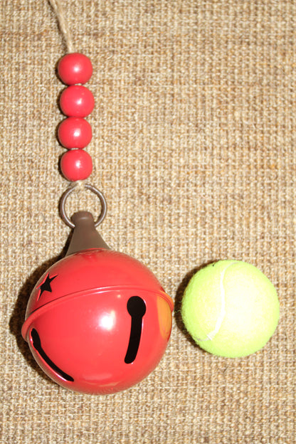 1-CLASSIC ROUND BELL,These Bells DO JINGLE, Red And Green Christmas Decorations,All Occasion Gifts, GSFR