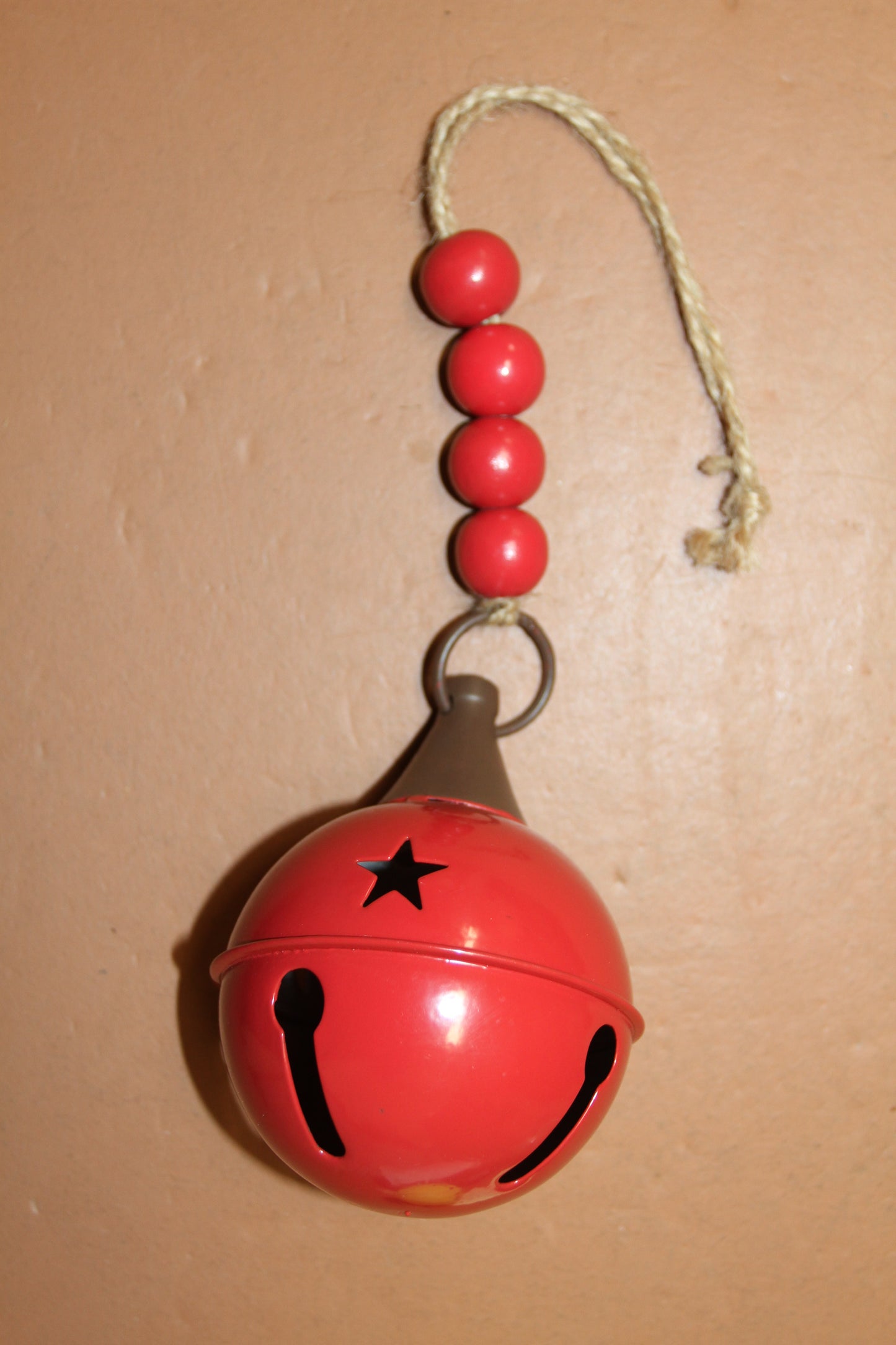1-RED BELL,These Bells DO JINGLE, Christmas Decorations,All Occasion Gifts,Porch Decor,
