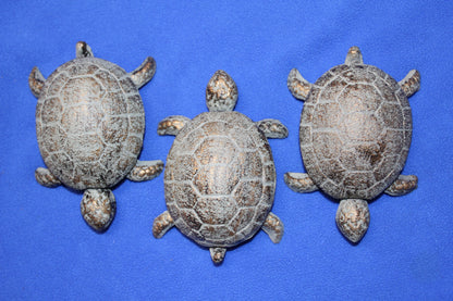 TURTLES, Garden Decor,Free Standing,Flower Garden Decoration,Shelf Decor,All Occasion Gifts,, N-11