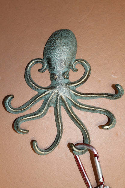 OCTOPUS COLLECTION, Phone Stand and Wall Hooks, Beach Decor, Mothers Day Gift, BL-45B, N-35,46