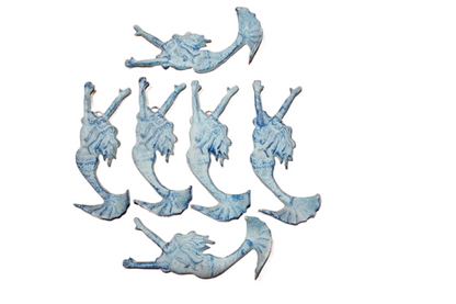 WALL HOOKS,Coastal Blue Mermaid Decor,Haning Staorag,Bath Decor,All Occasion Gifts N-01