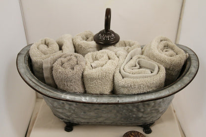 DEORATIVE CLAWFOOT TUB For Displays Flower, Bath Towels, Fruits And Much More,