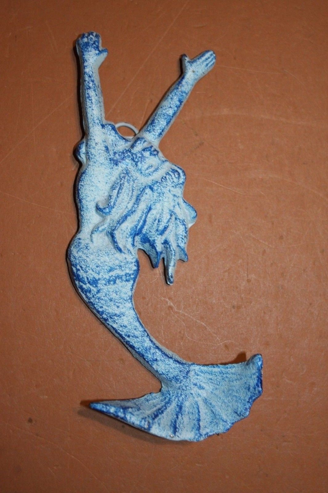 WALL HOOKS,Coastal Blue Mermaid Decor,Haning Staorag,Bath Decor,All Occasion Gifts N-01