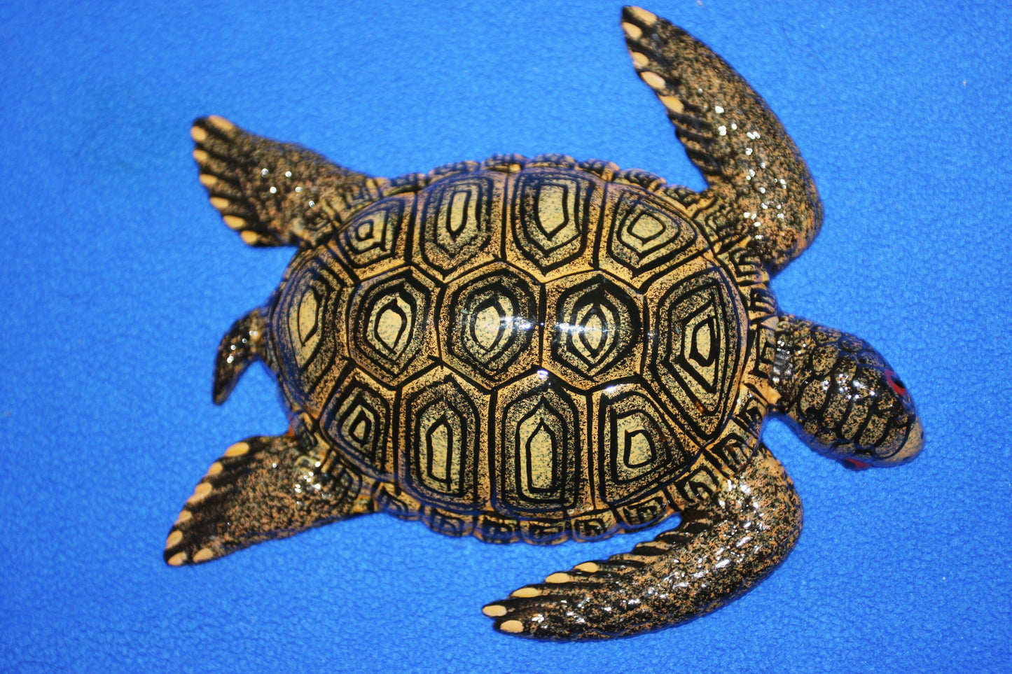 4 pc) 6" Sea Turtles ,replica sea life,beach decor,sea life,wall hanging,FREE SHIP.